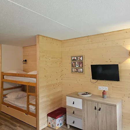 公寓 Au Pied Des Pistes Parking Prive *