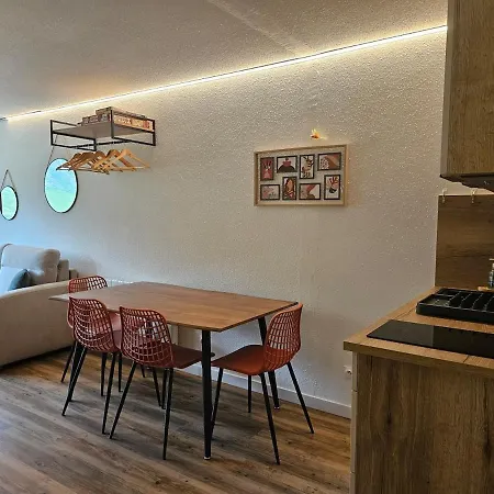 Le Balcon Des Pistes A Avec Parking Prive Vue Sud * La Mongie