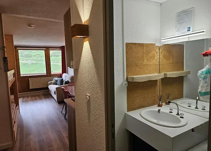 公寓 Au Pied Des Pistes Parking Prive