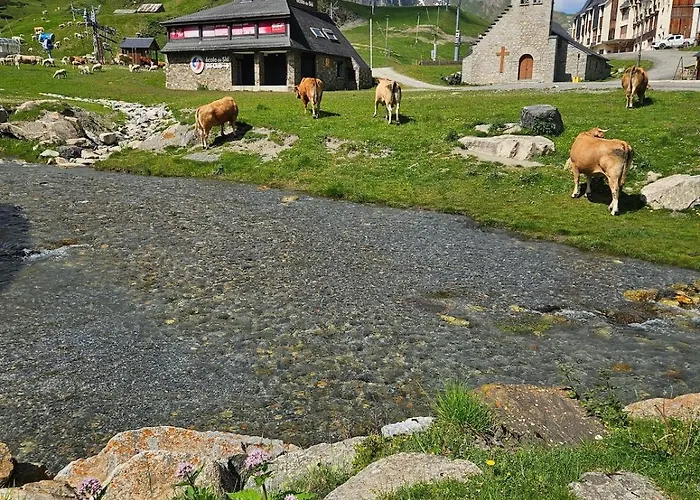 公寓 Au Pied Des Pistes Parking Prive 拉姆吉